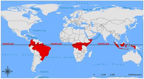 World Map With Countries And Equator Lines – Get Latest Map Update