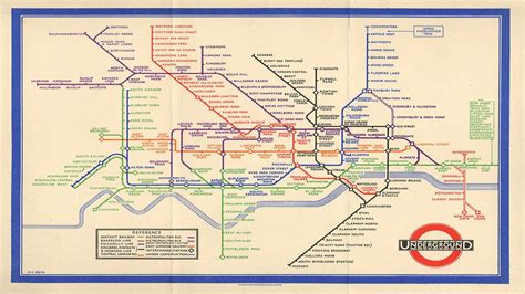 Why the 1933 London Tube Map Is Still Considered Design Genius | Flipboard