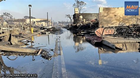 Lahaina Front Street photo journey: West Maui wildfire aftermath : Maui Now