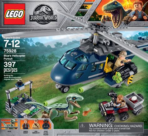 Customer Reviews: LEGO Jurassic World Blue's Helicopter Pursuit 75928 ...