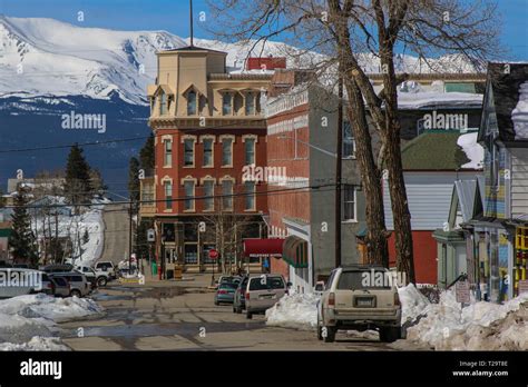 Historic buildings in Leadville Colorado Stock Photo - Alamy