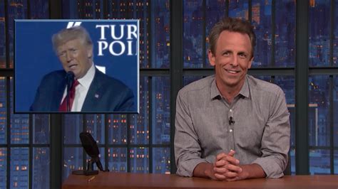 Seth Meyers Mocks Trump for His Imaginary Friends - The New York Times