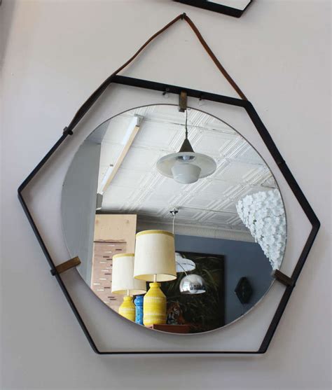 Italian Hexagonal Mirrors at 1stDibs