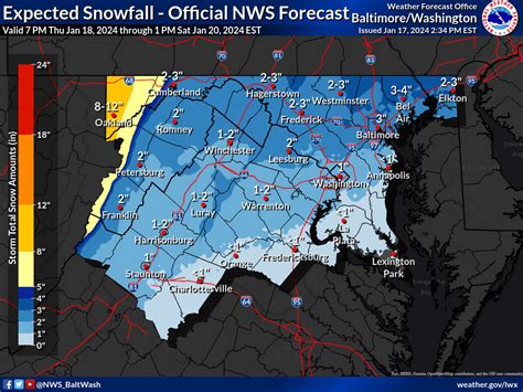 Wednesday Evening Update on Friday’s Winter Storm - The MoCo Show