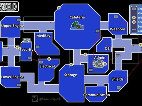 Among Us: The complete Map guide - GamingonPhone