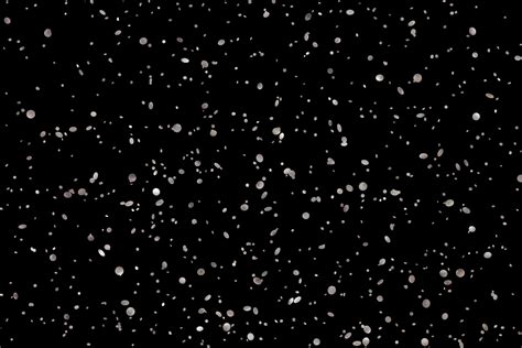 White Sparkles Black Background