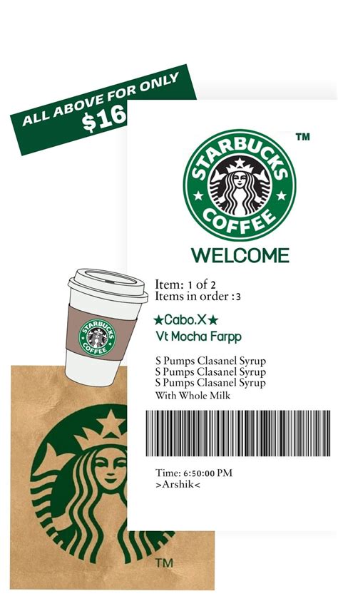 iPhone back sticker/Starbucks bill in 2022 | Wallpaper medis, Ide, Wallpaper ponsel