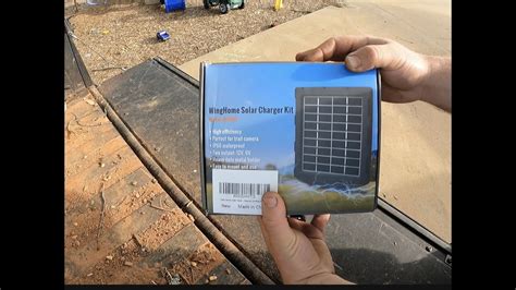 Tactacam reveal x solar panel charger install - YouTube