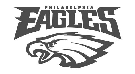 Free Philadelphia Eagles Black And White Logo, Download Free Philadelphia Eagles Black And White ...