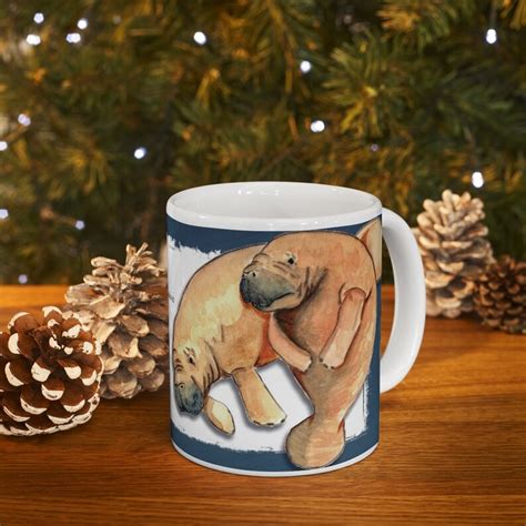 Manatee Fun Facts Mug - Etsy