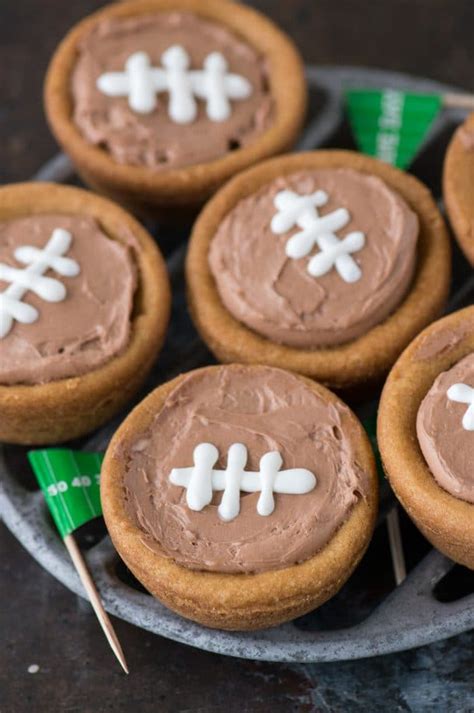 18 Football Shaped Desserts