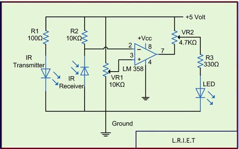 IR Sensor : Circuit Diagram, Types Working with Applications ...