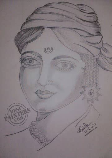 Jhansi Ki Rani Laxmi Bai - Desi Painters