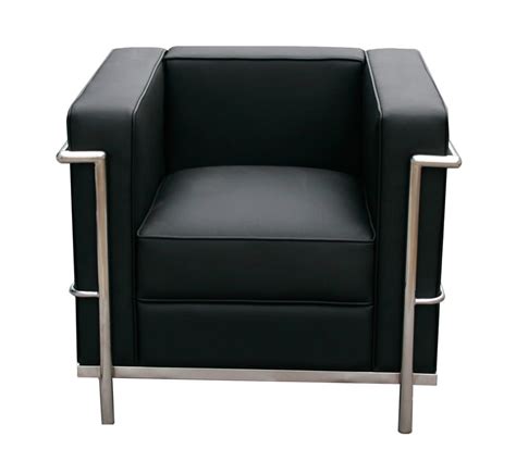 Cour Italian Leather Chair Black by J&M Furniture