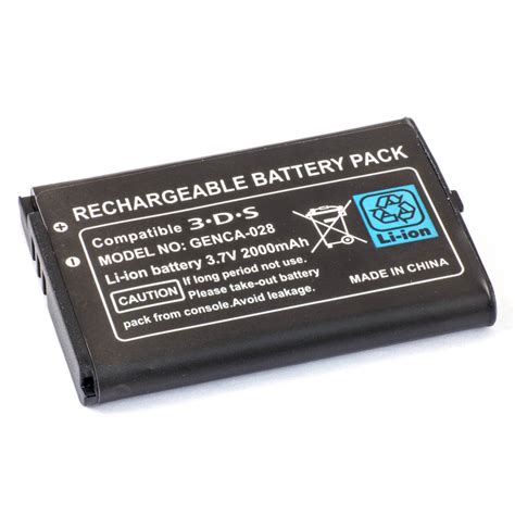 Rechargeable Lithium-ion Battery For Game Console Nintendo 3DS N3DS 1300 mAH - Walmart.com ...