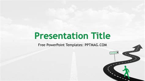 Road to Success PowerPoint Template – Prezentr