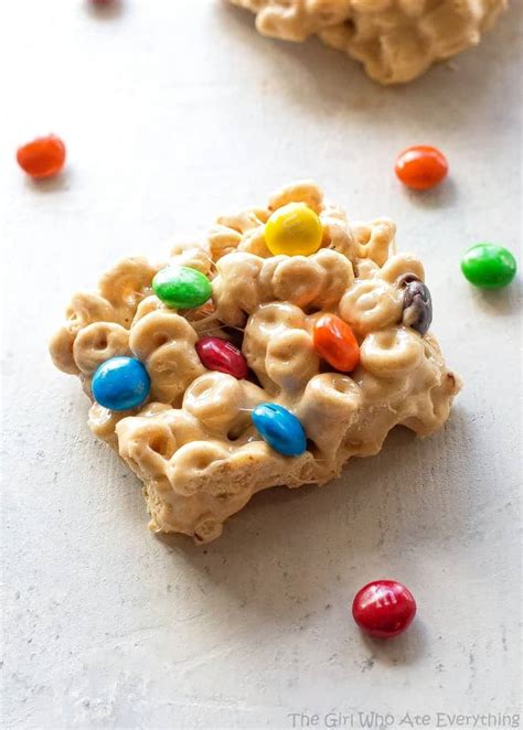 Cheerio Treats No-Bake Recipe - The Girl Who Ate Everything