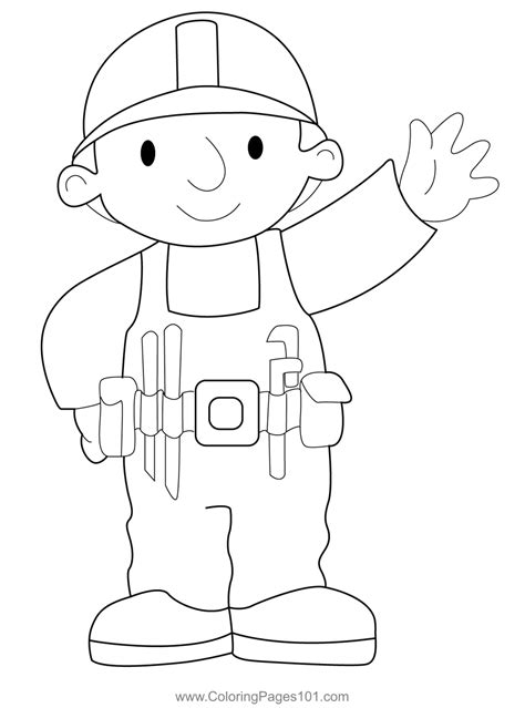 wendy coloring page hard bob the builder ready for download