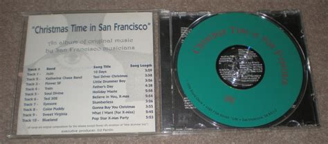 Christmas Time in San Francisco 1995 CD RARE TRAIN Song Fathers Day Pat Monahan | eBay