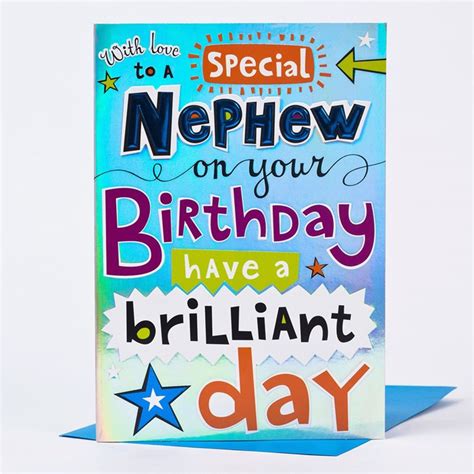 Free Printable Birthday Cards for Nephew | BirthdayBuzz