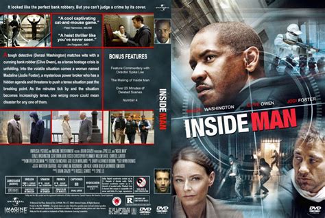 Inside Man R1 Custom DVD Cover & Label V2 - DVDcover.Com