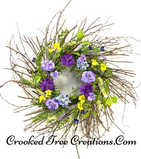 Pansy Wreath | Pansy wreath, Floral decor, Pansies