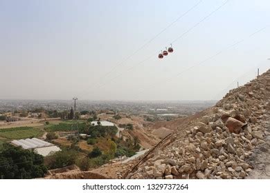 View Jericho Oasis Archaeological Park Mount Stock Photo 1329737264 ...