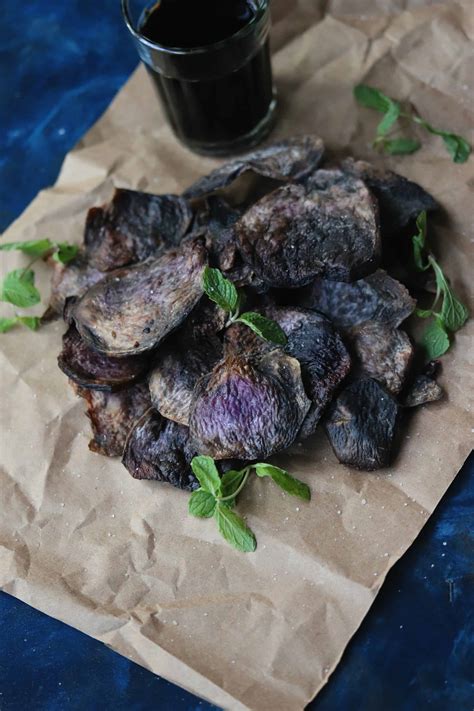 Air Fryer Purple Yam Chips – Masalachilli