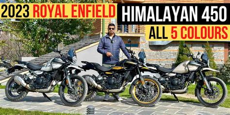 RE Himalayan 450 All 5 Colours Explained - Most Detailed Video