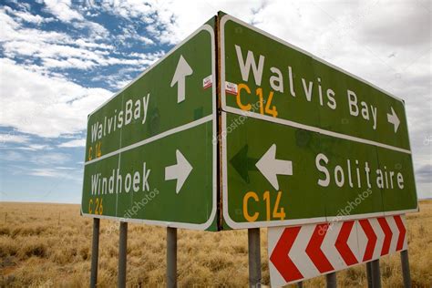 Sign Road in Namibia Stock Photo by ©piccaya 5259102