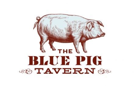 The Blue Pig Tavern Branding - Grits & Grids