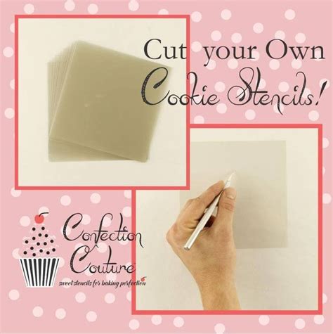 3-D cookie decorating | Cookie stencils, Make your own stencils, Cookie decorating supplies