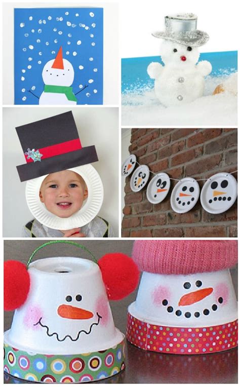 Snowman Crafts for Kids