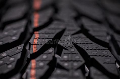 Large Close-up of Snow Tire Tread Stock Image - Image of wheel ...