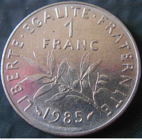 1 Franc 1985, Fifth Republic (1971-1985) - France - Coin - 36285