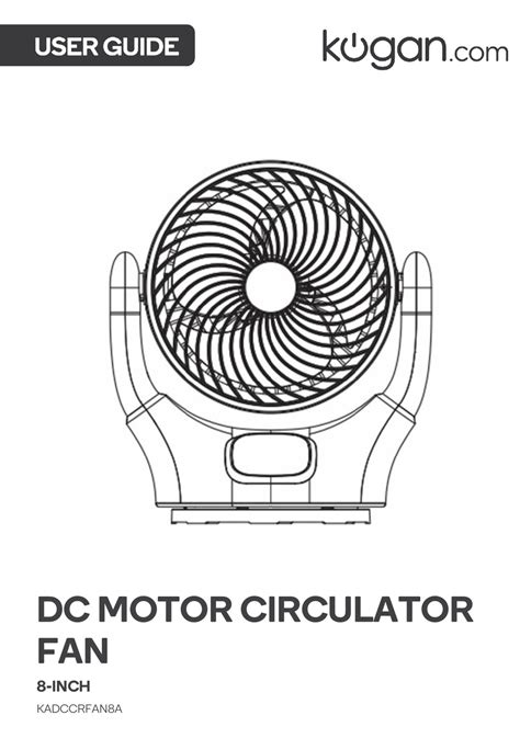 KOGAN KADCCRFAN8A USER MANUAL Pdf Download | ManualsLib