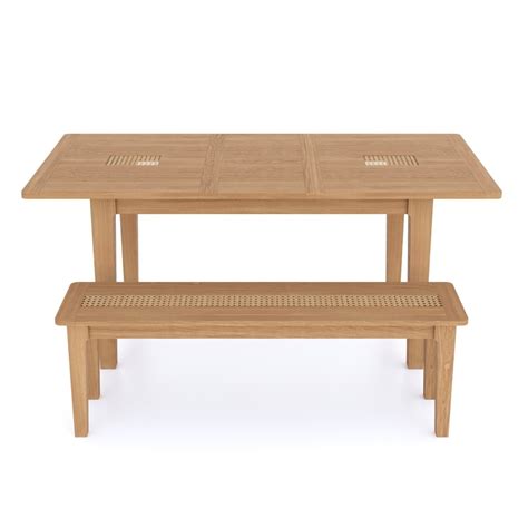 Aurora Oak Dining Bench - Made with Oak