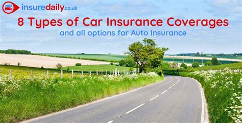 8 Types of Car Insurance Coverages and All Options for Auto Insurance