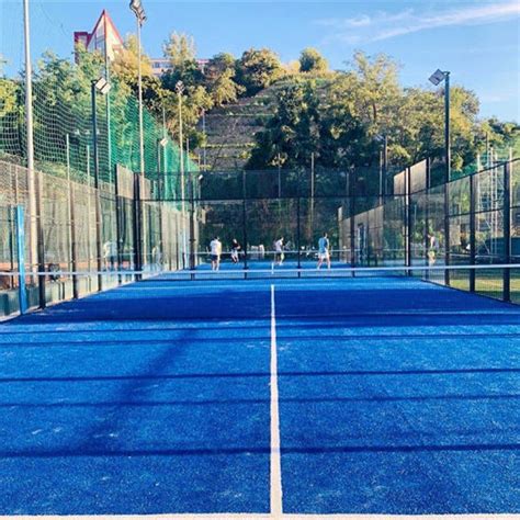 Padel Tennis Court for Tennis Badminton Basketball Tempered Glass ...