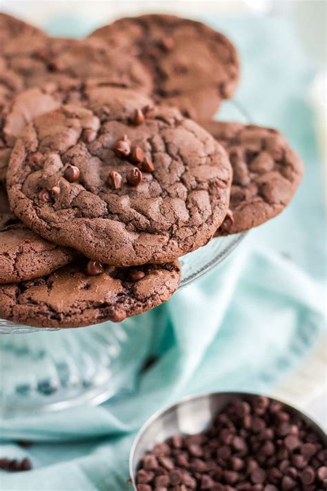 Brownie Mix Cookies | Cookies made with Brownie Mix!