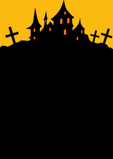 Halloween Grave Black Silhouette Background | PSD Free Download - Pikbest