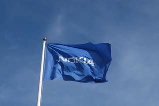 Nokia flag | Flag of Finnish company Nokia. | DennisM2 | Flickr