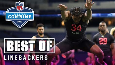 Best of Linebacker Workouts at the 2020 NFL Scouting Combine - YouTube