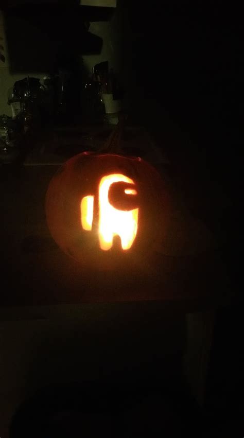 Among us pumpkin carving : r/AmongUs