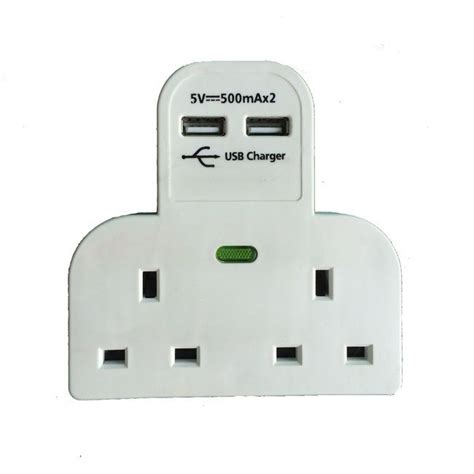 2 Way Multi Socket Surge Protector | Surge protector, Sockets, Protector