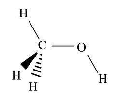 Structural formula of methanol | Download Scientific Diagram