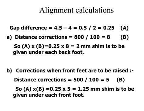 Coupling Alignment