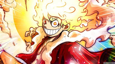 One Piece - Luffy Gear 5 Awakening 4K wallpaper download