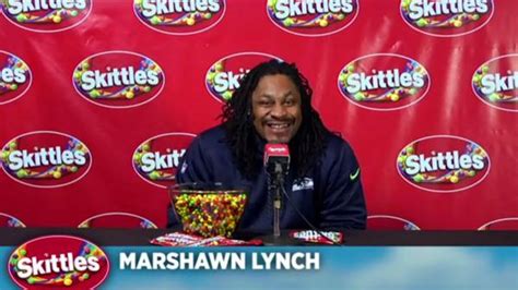 Marshawn Lynch Finally Talks to the Media in New Skittles Commercial - Daily Snark