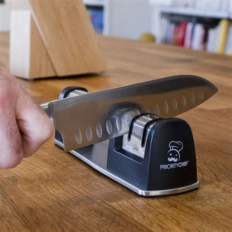 PriorityChef Knife Sharpener Review: Simple and Fairly Effective